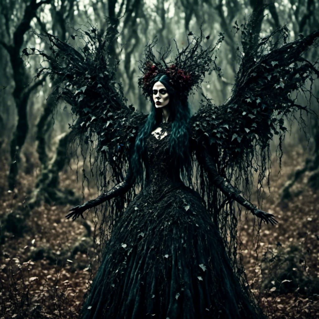 painting of  thorn fairy