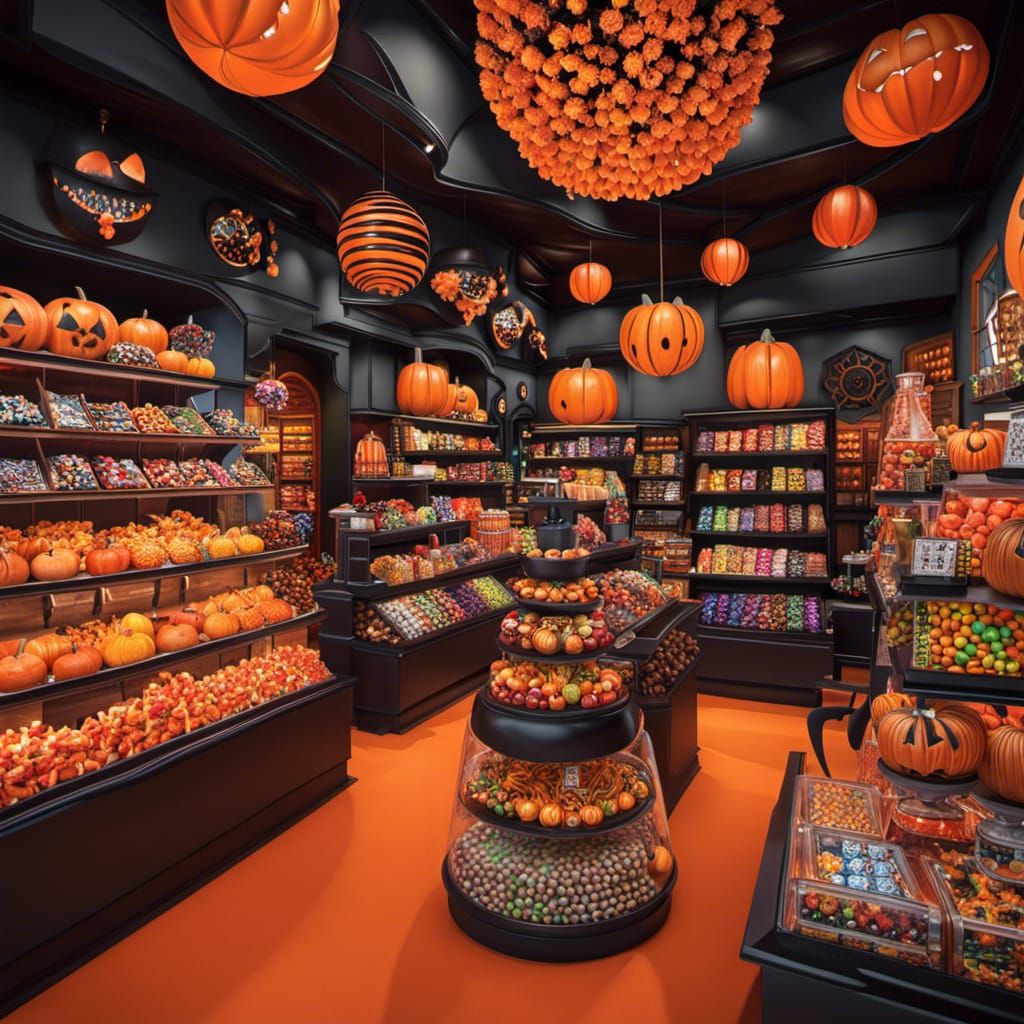 Halloween Candy Store