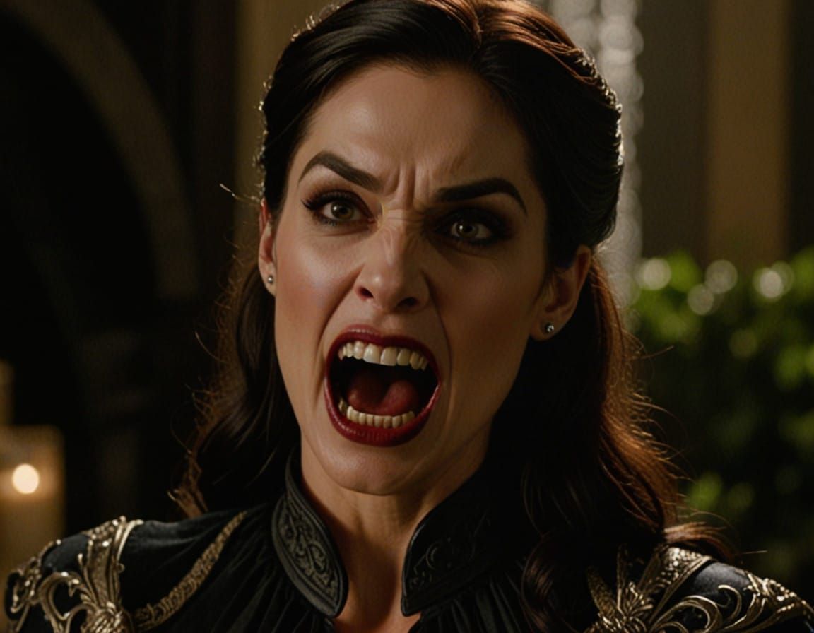 Vampire Diana Prince Unleashes Her Fury