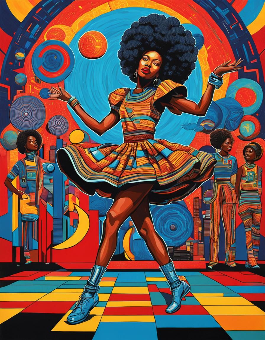 Pop Art Afrofuturism: Dancing Heart, Moving Feet