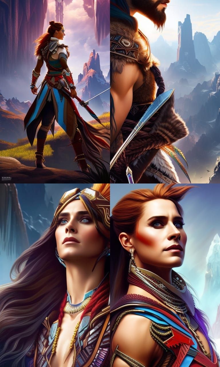 Jared Leto as Nil in Red Desert Art