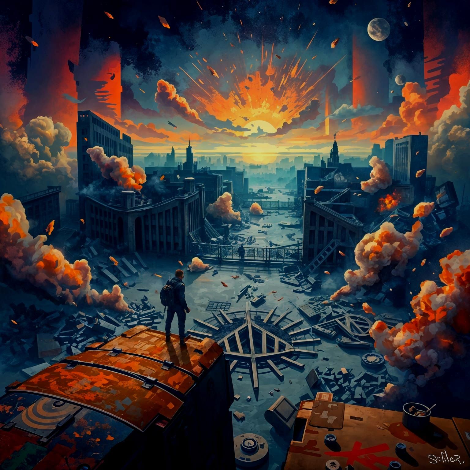 Abstract Conceptualization of War