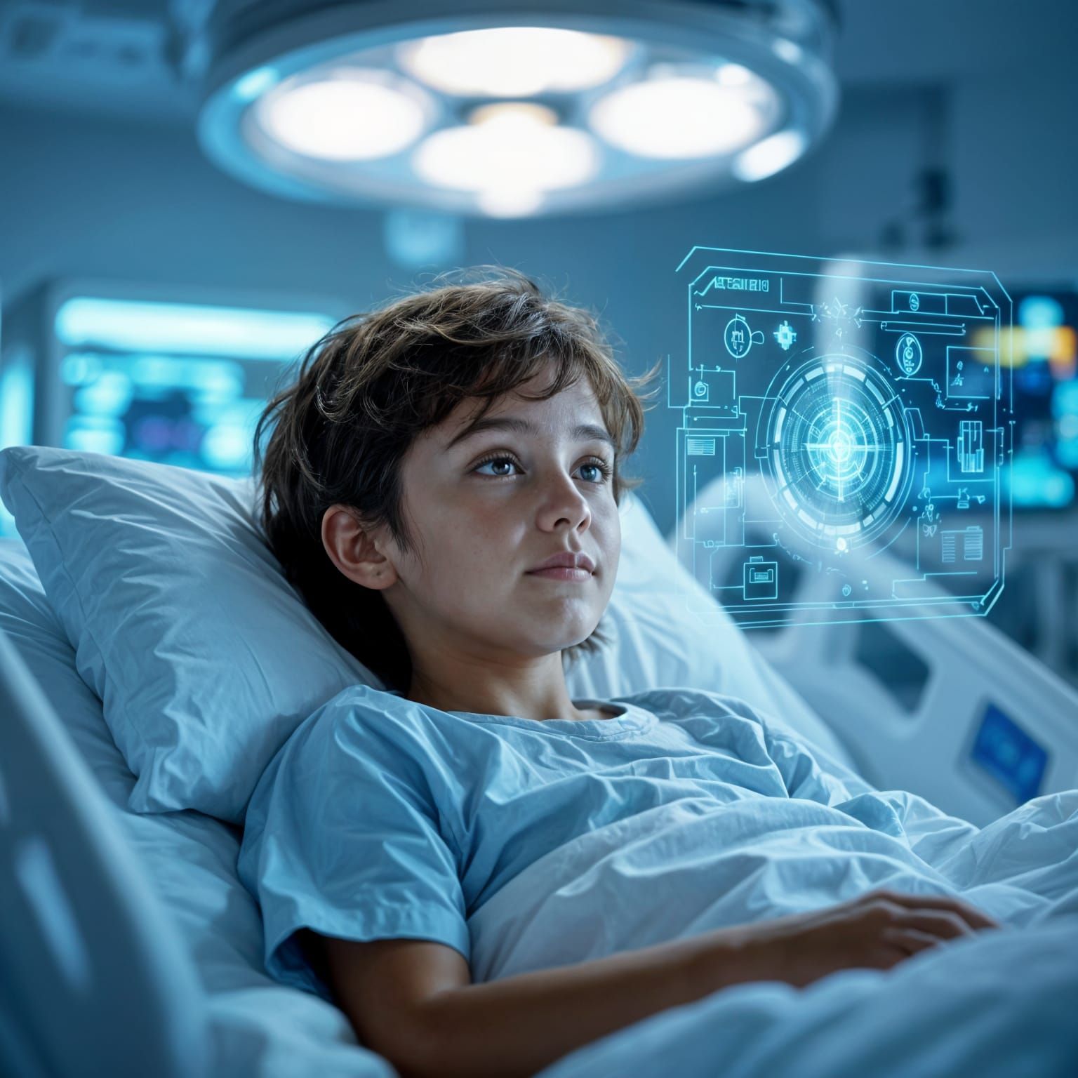 Young Patient Receives Advanced Medical Treatment in Futuris...