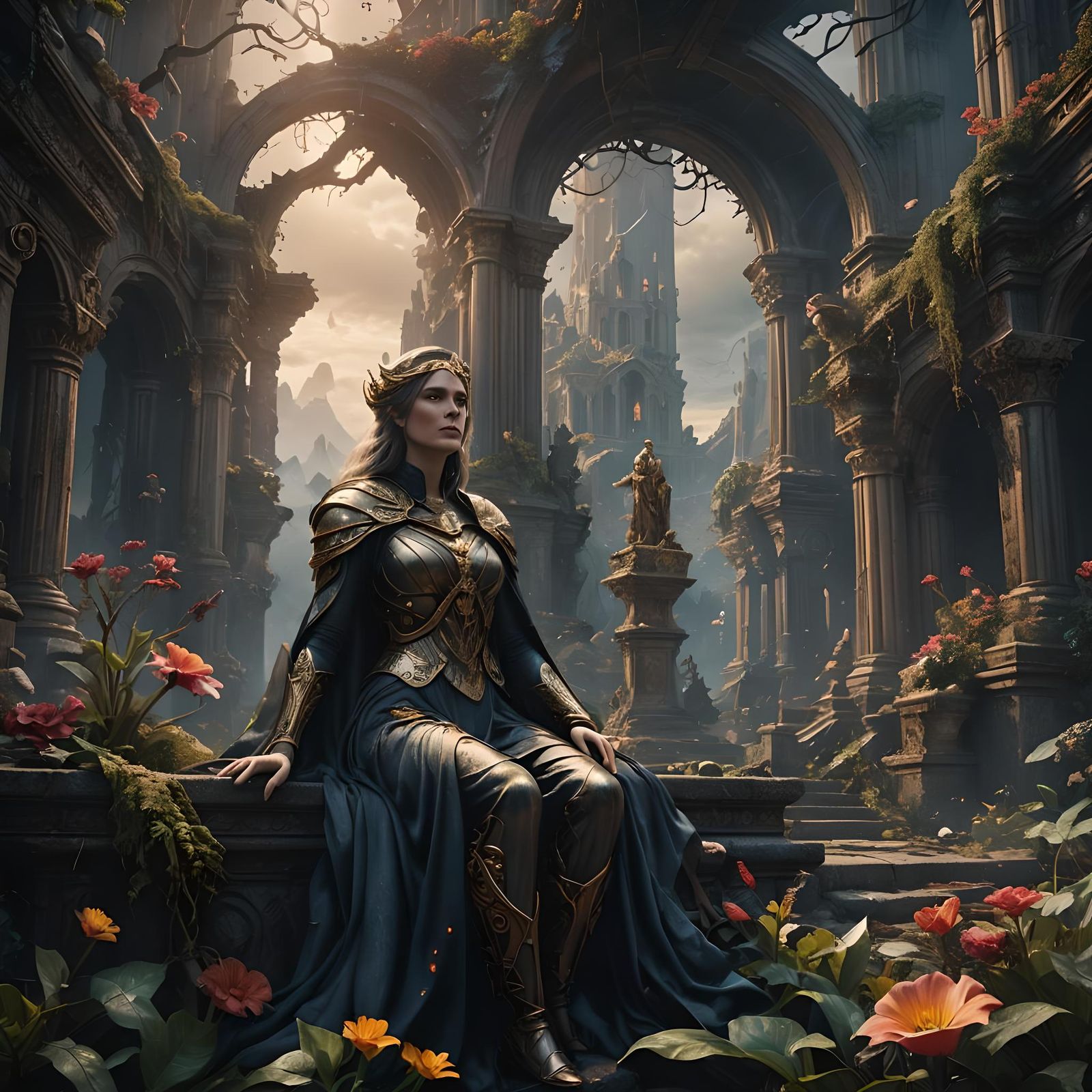 Fantastical Matte Painting: The Death of Innocence