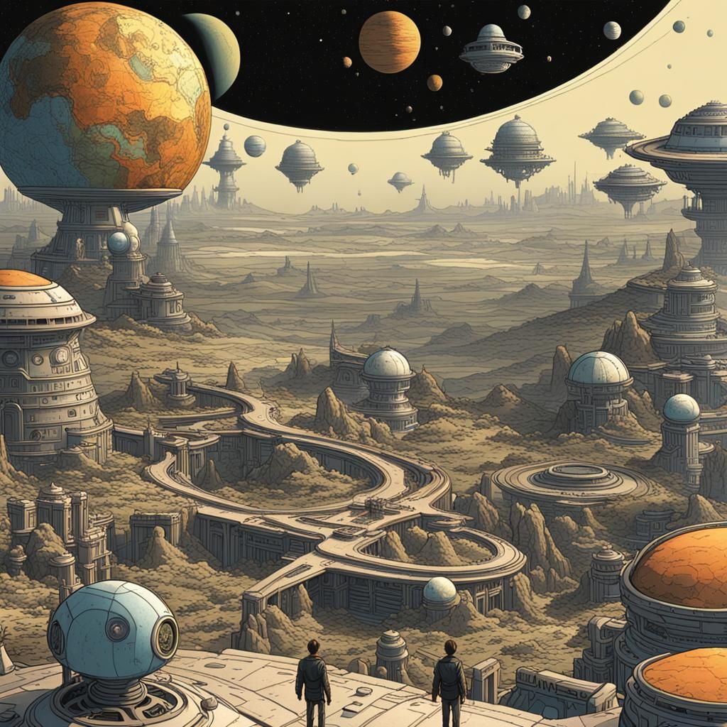 Venturing into Fictional Worlds of Science Fiction