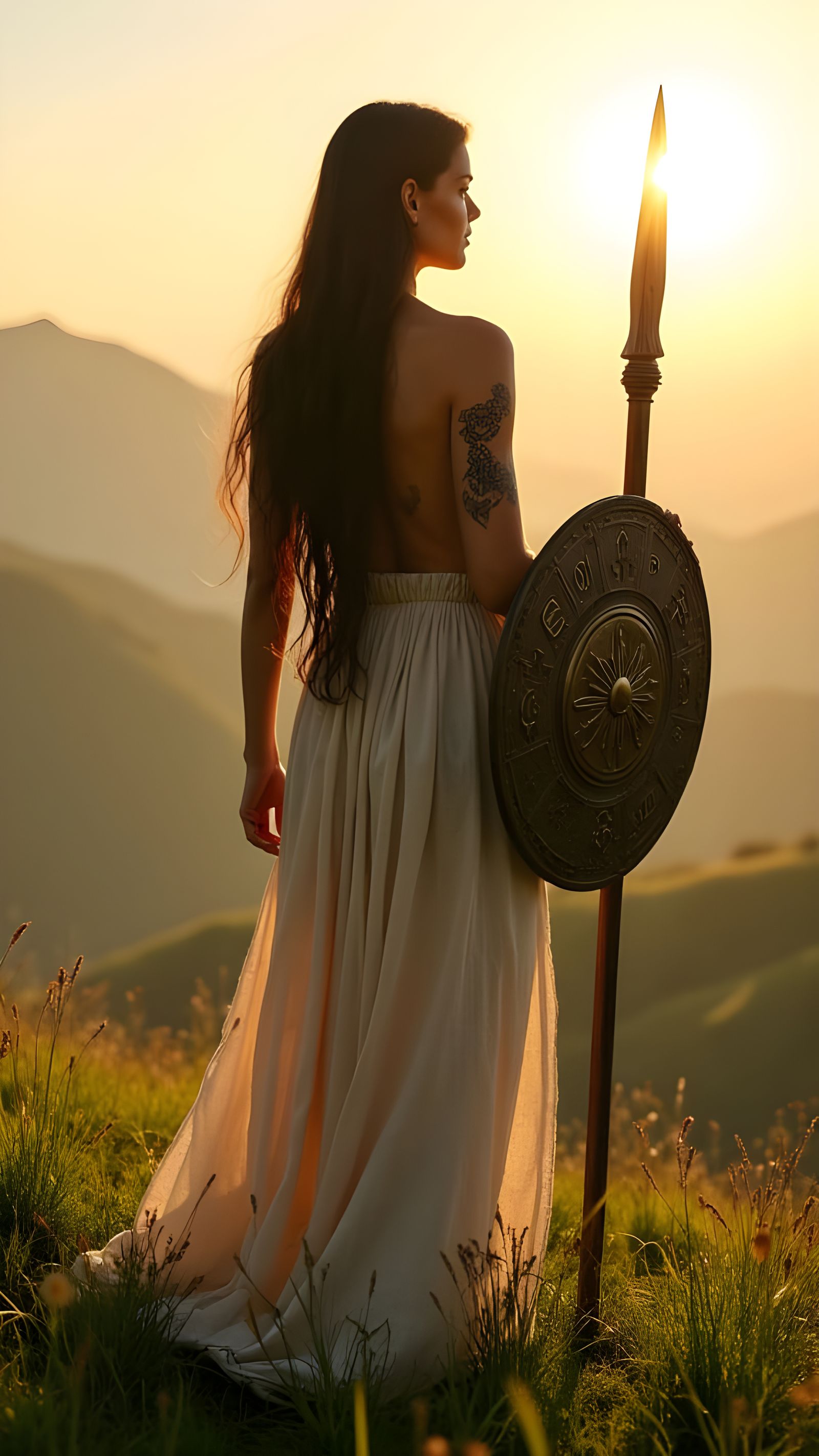 Shieldmaiden of Golden Dawn