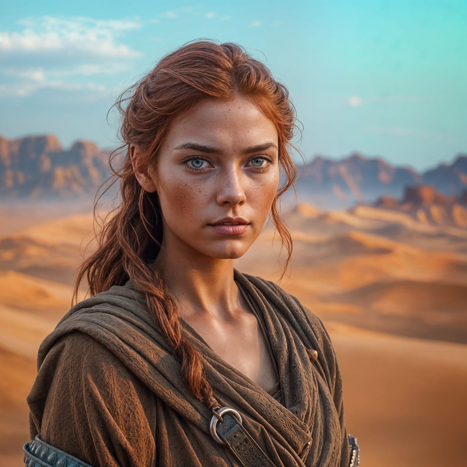 Surreal Desert Goddess from Malazan