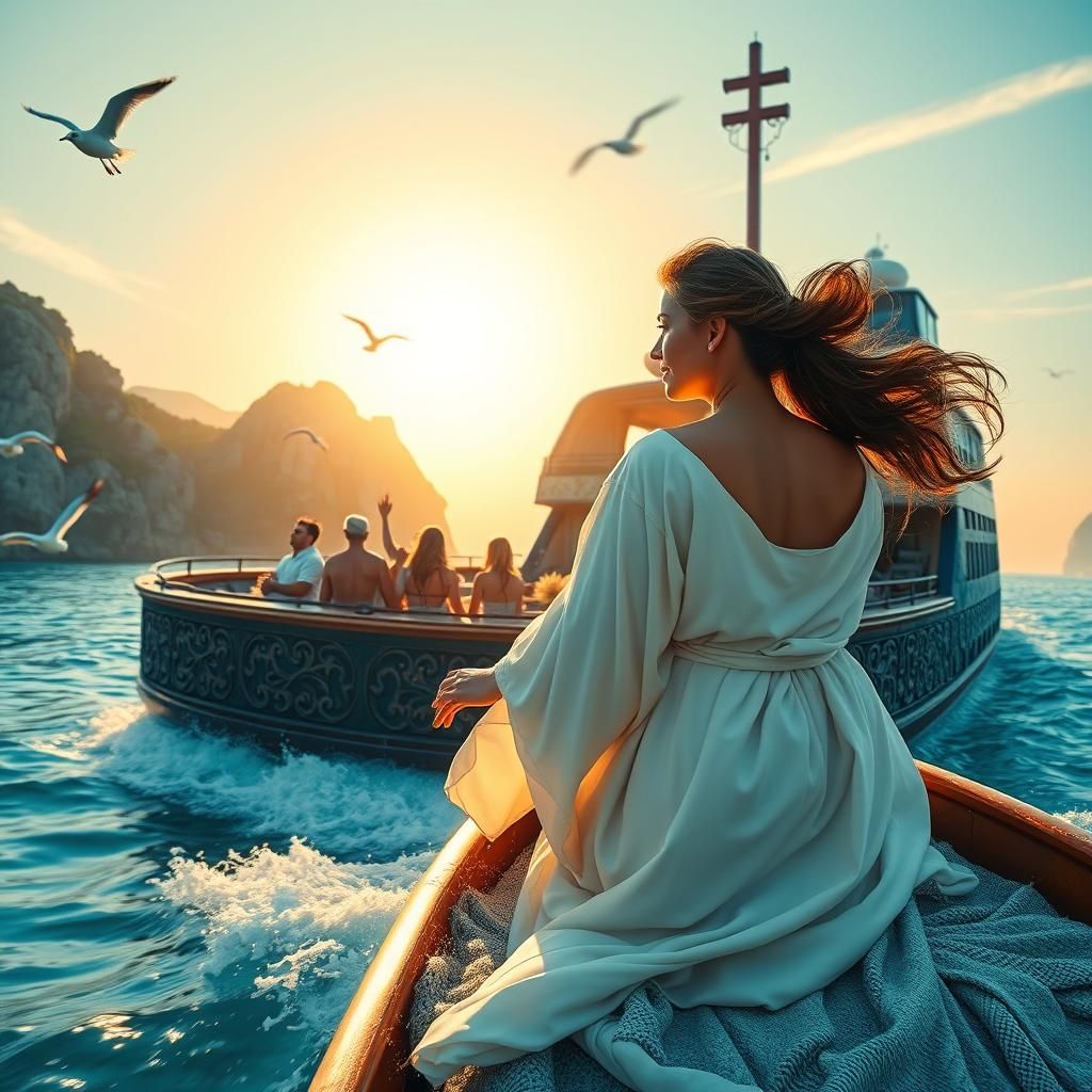 Magical Voyage to Rhodes at Dawn