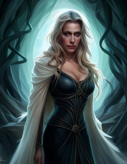 Lasombra, King of Shadows in Artgerm Style