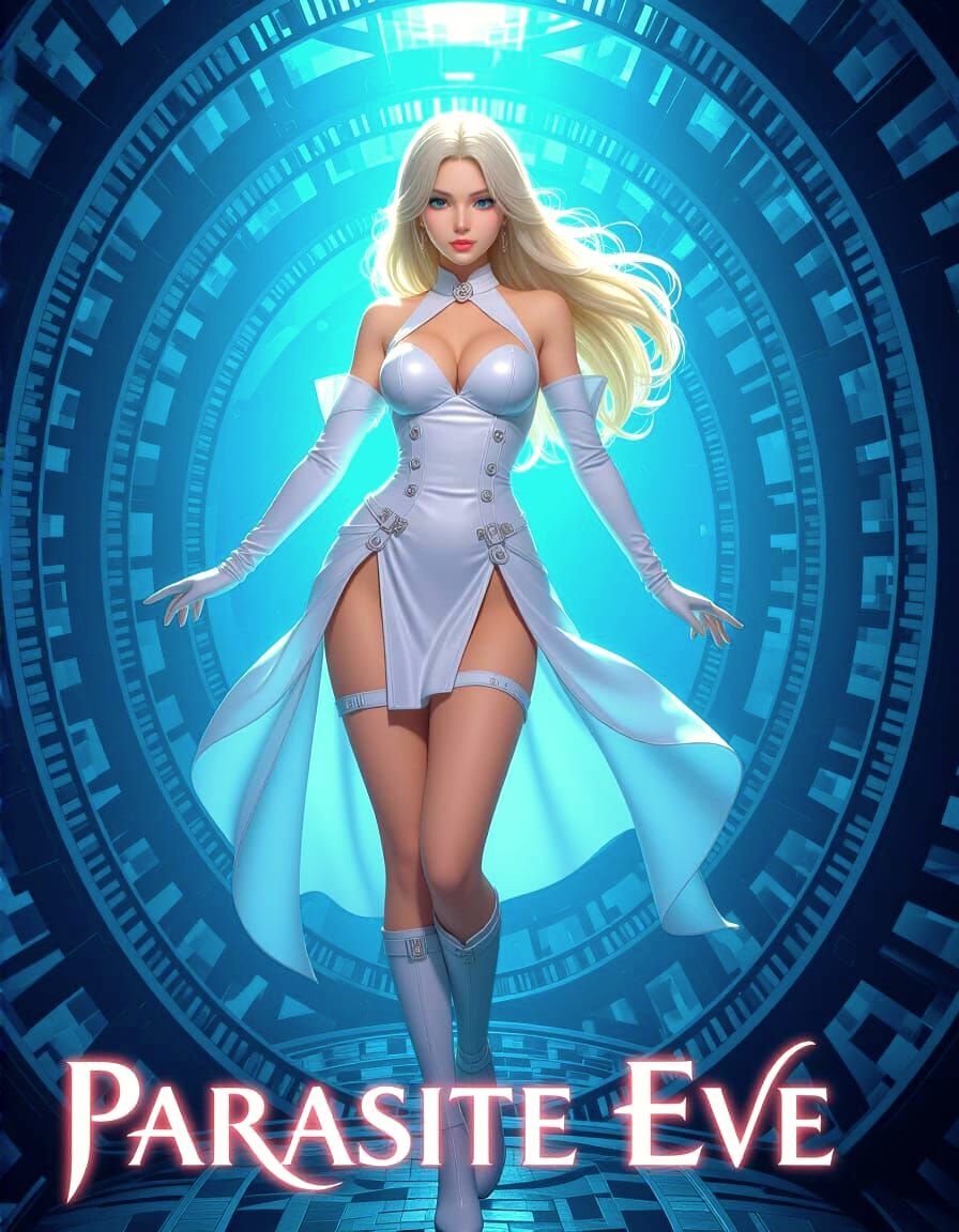 Aya Brea Ethereal 3D Game Character in Erotomechanics Style