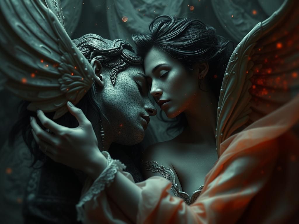 Imagination in Dark Dimensional Art