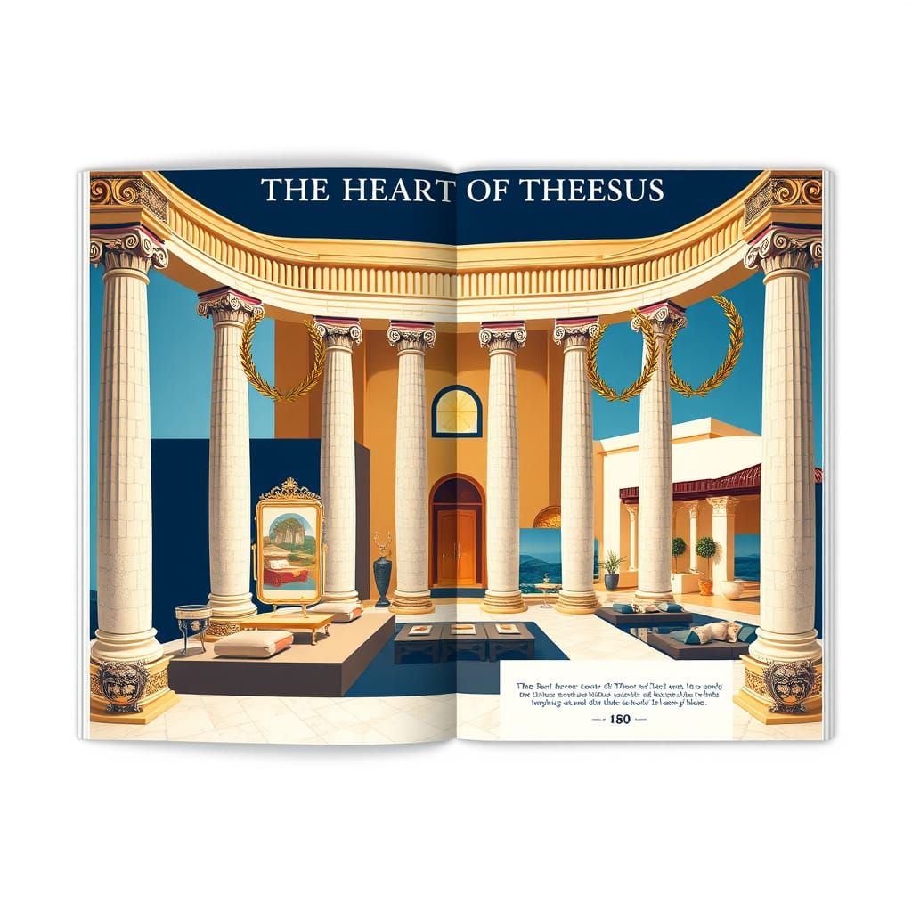 Timeless Luxury in Classical Greek Style Hotel Brochure