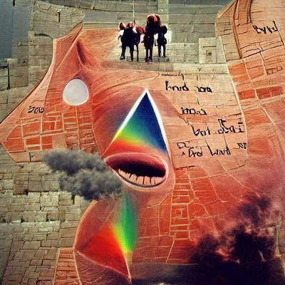 Iconic Prism Spectrum: A Modern Album Art Tribute