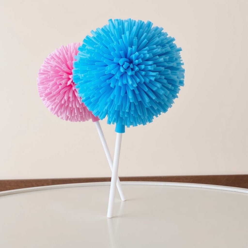 pom pom balloon pop