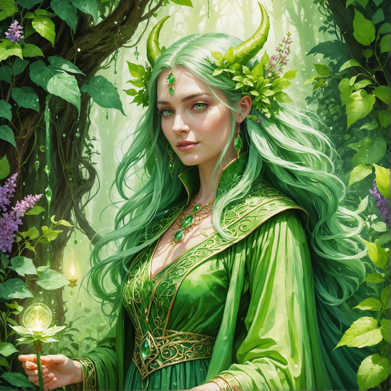 green sorceress