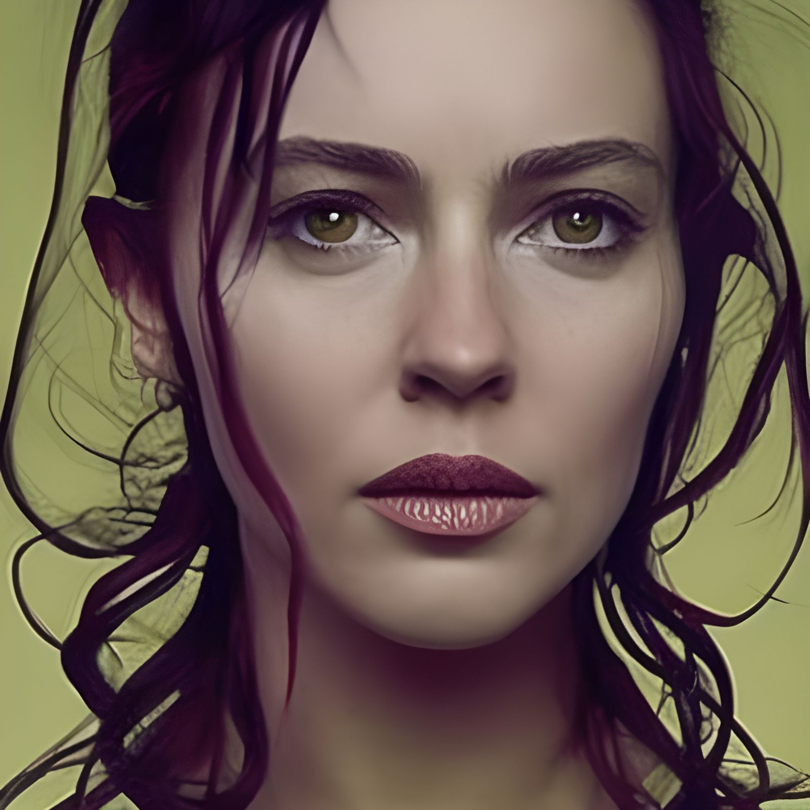 Girl in Formamide Tank: Conceptual Art