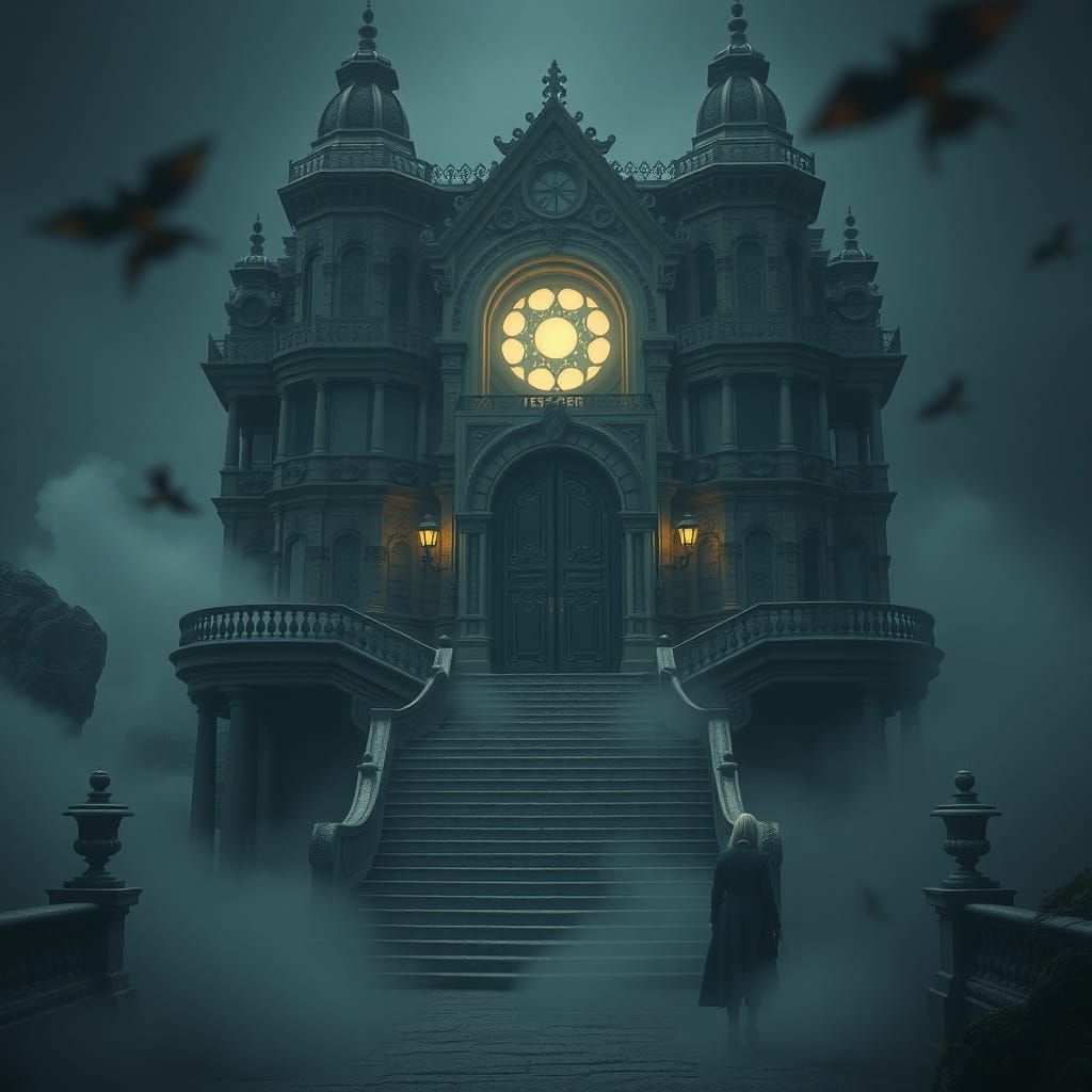 Ethereal Dreamscape Mansion