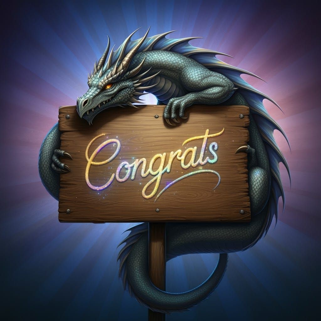 Congratulations Dragon