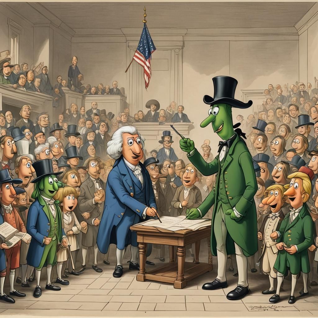 VeggieTales Sign the Declaration of Independence