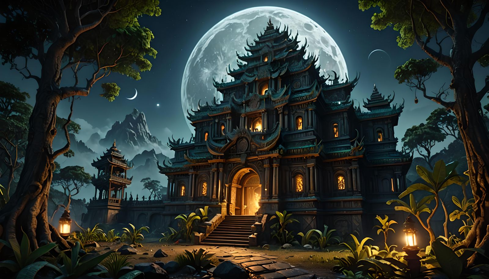 Mayahuel, dangerous, night, full moon.