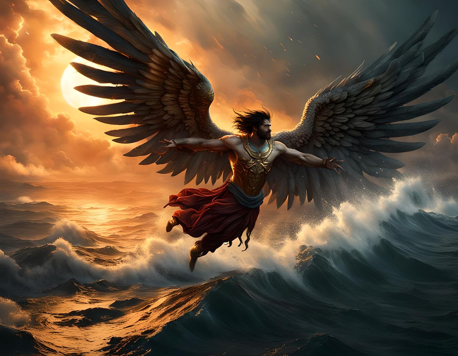 Icarus Falls: A Matte Painting Concept Art