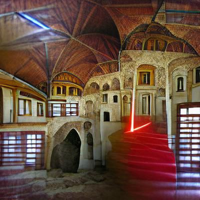 Korriban Sith Palace: Byzantine Photoillustration