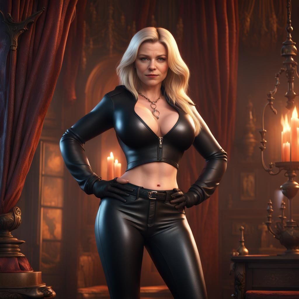 Sabrina the Teenage Witch in Detailed Matte Painting