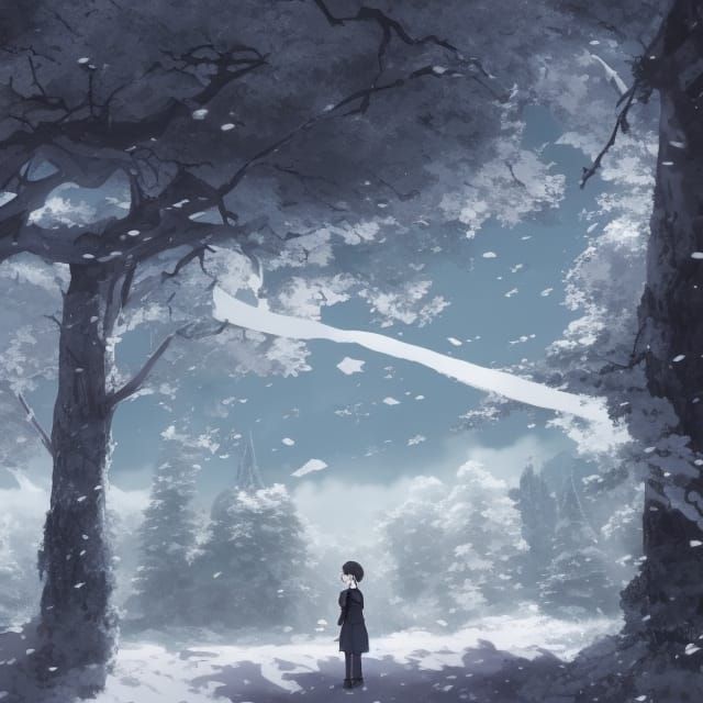 Winterfell in Studio Ghibli Anime Style