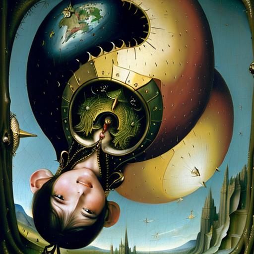 Garden of Earthly Delights: Photorealistic 3D Render