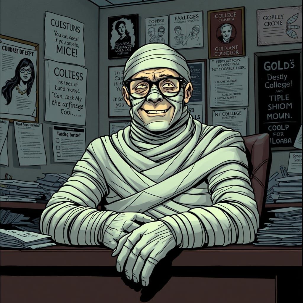 The Mummy as High School Guidance Counselor