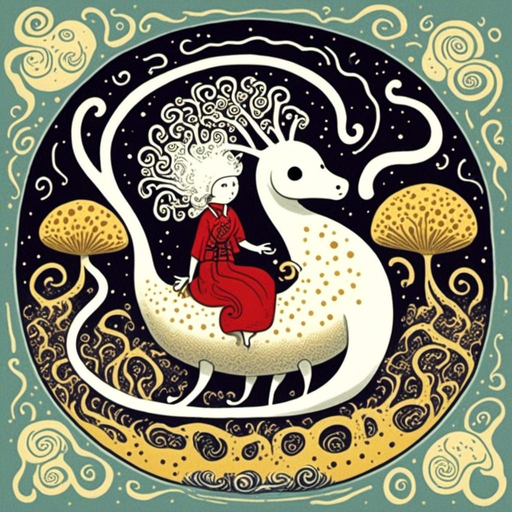 Elegant Geisha Portrait