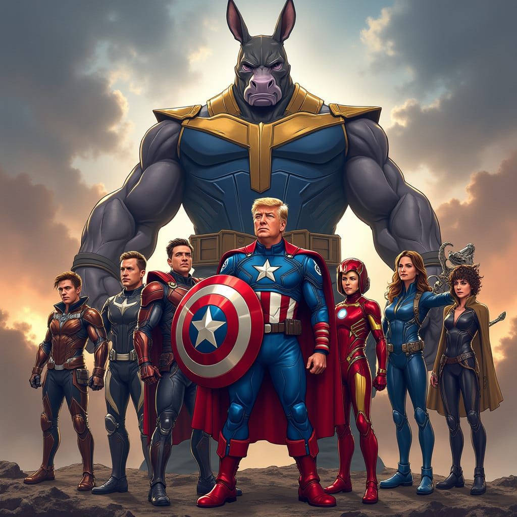 Conservative Superheroes Unite in Hilarious Avengers Endgame...