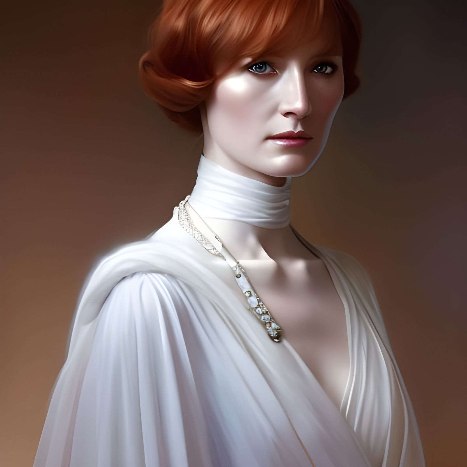 Mon Mothma Portrait in Artstation Style