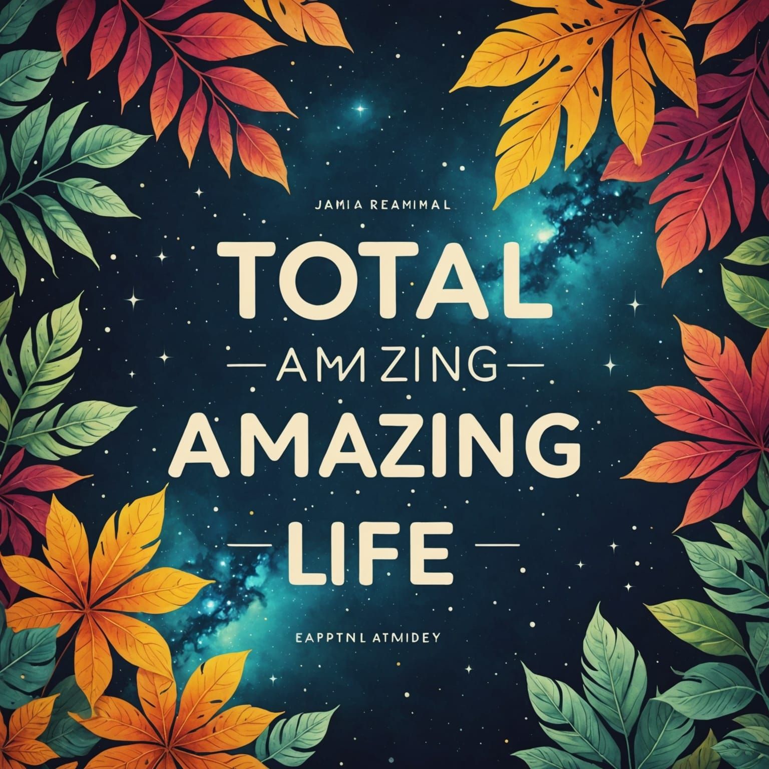 AI Generated Image: Total Amazing Life