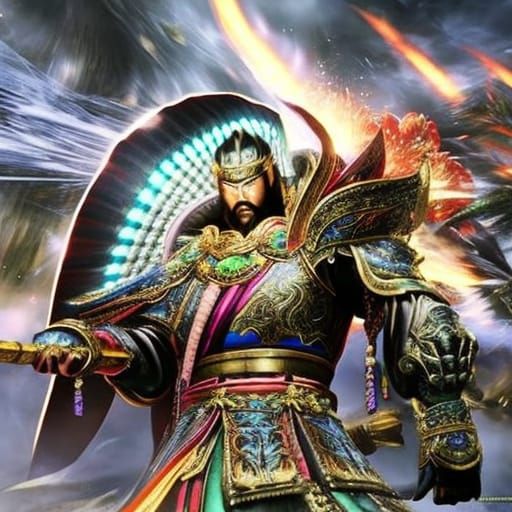 Hyperrealistic Portrait of an Ancient Scholar