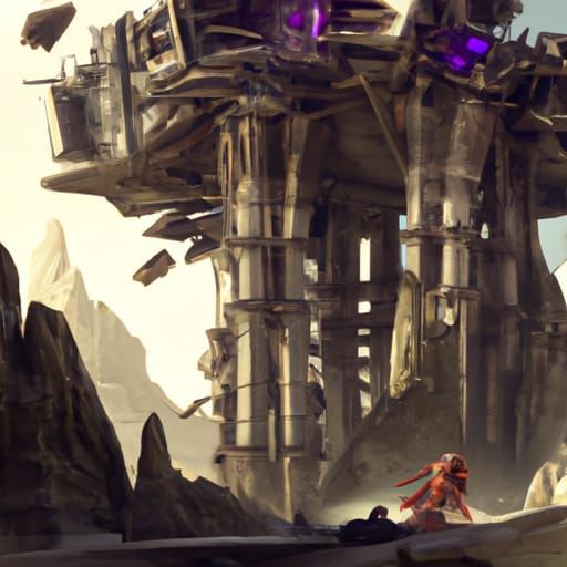 Public Figure Reveal: Detailed Matte Painting