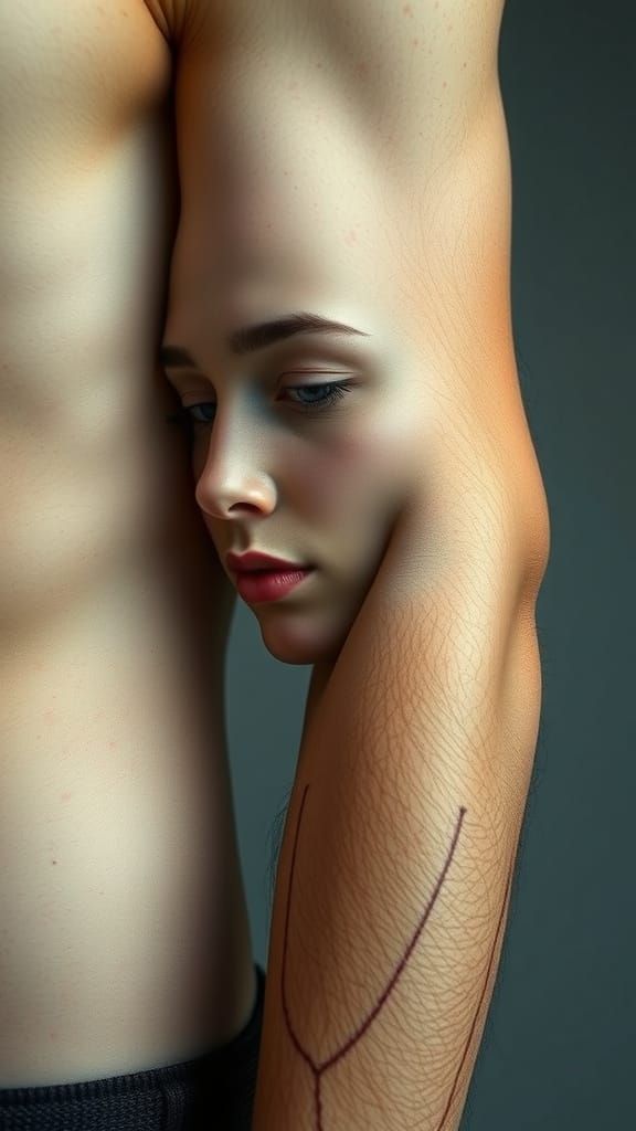 Ethereal Fusion of Forms in Dreamlike Surrealism