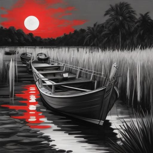 Monochrome Abstract: A Study in Black and White