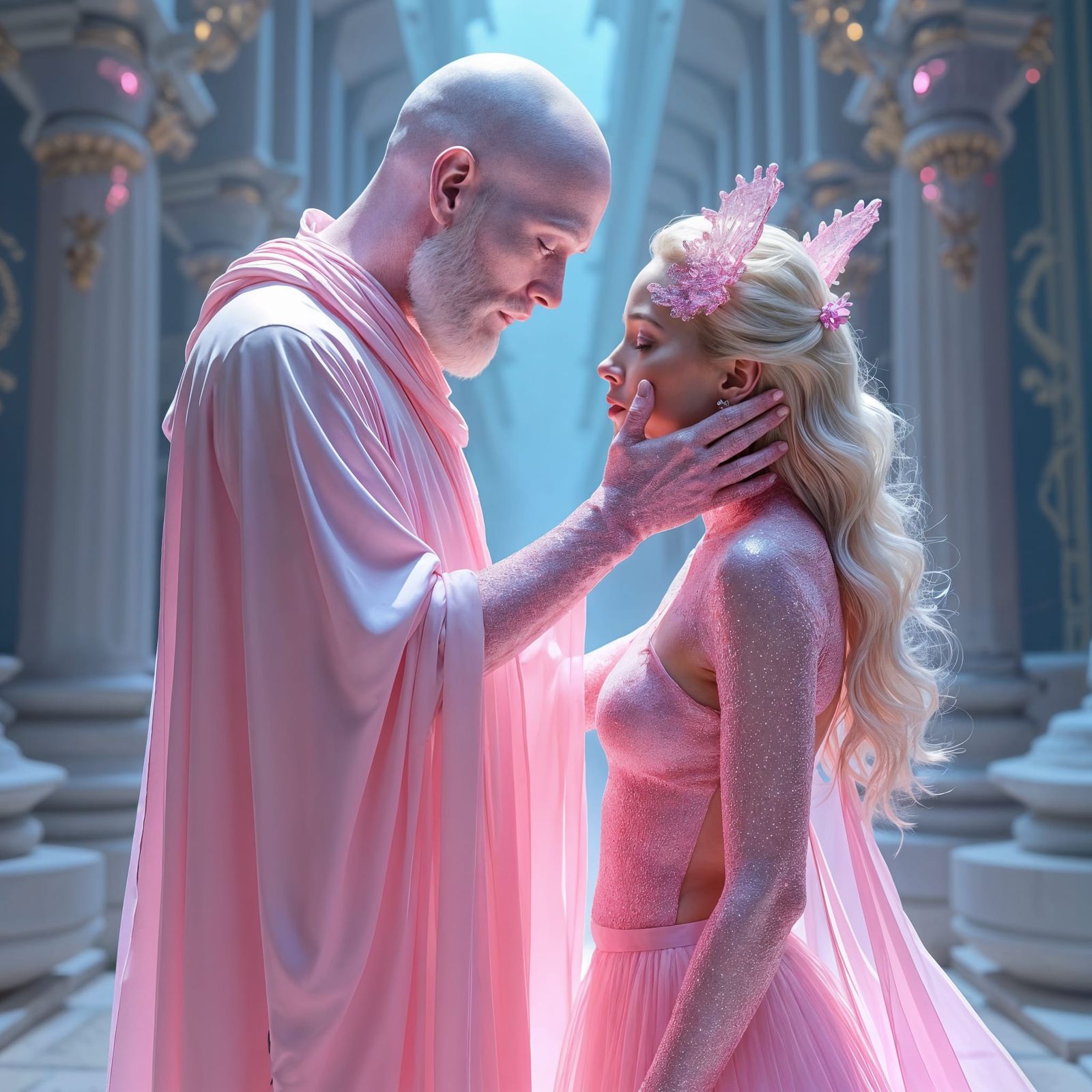 Sacred masculine with sacred feminine