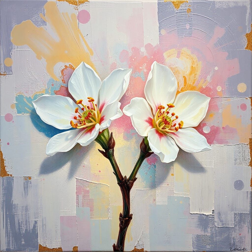 Dreamy Impressionism Blended with Zentangle Patterns