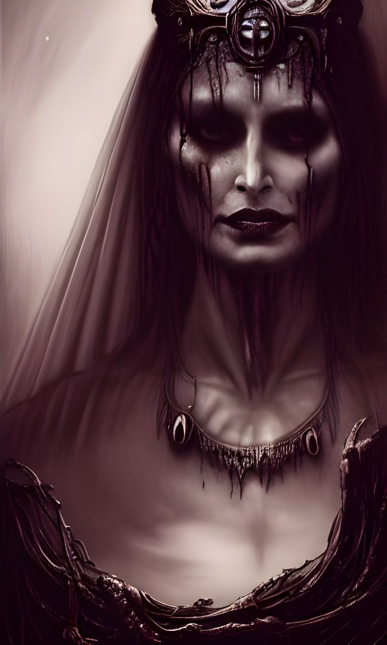 The queen concept art intricately detailed 3ds Max