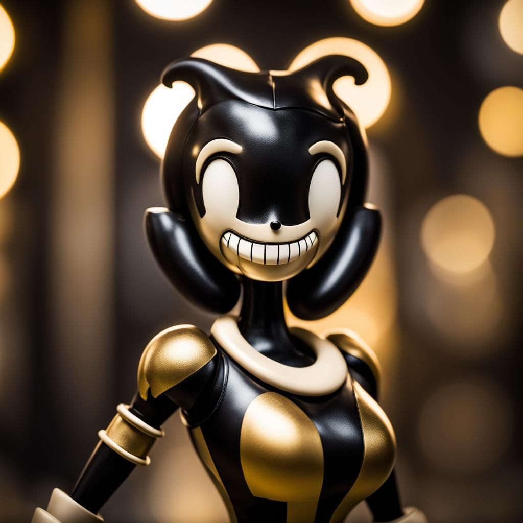 Female version of Bendy from Bendy and the ink machine game