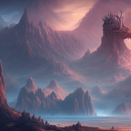 Tusk Act 4: Detailed Fantasy Concept Art