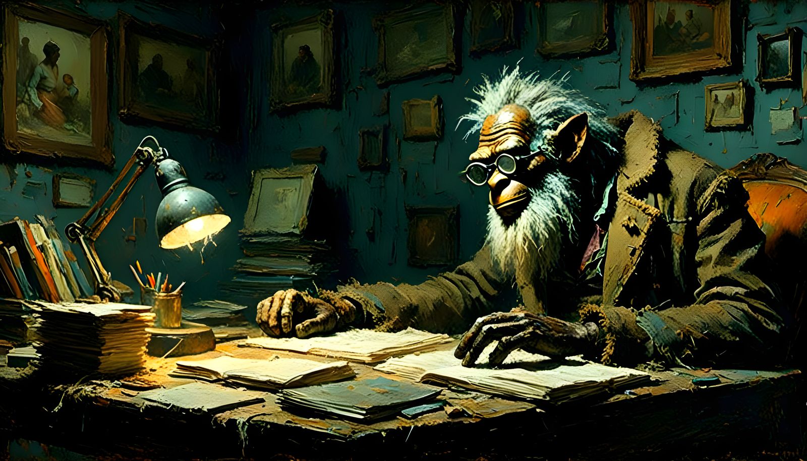 Dramatic Noir Portrait