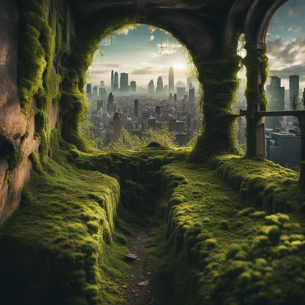 City Overgrown: Professional Photography of Urban Nature
