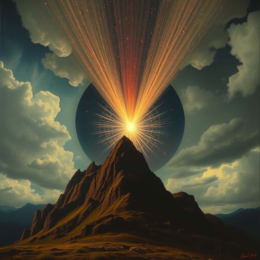 Sublime Force-Field Generator in Avant Garde Style