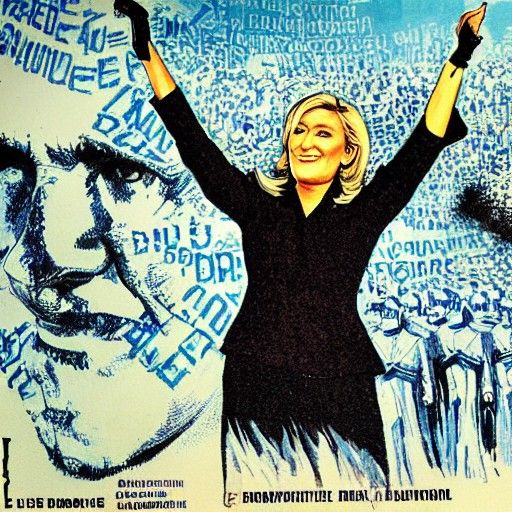 Political Leader Leads Revolution in Matte Painting