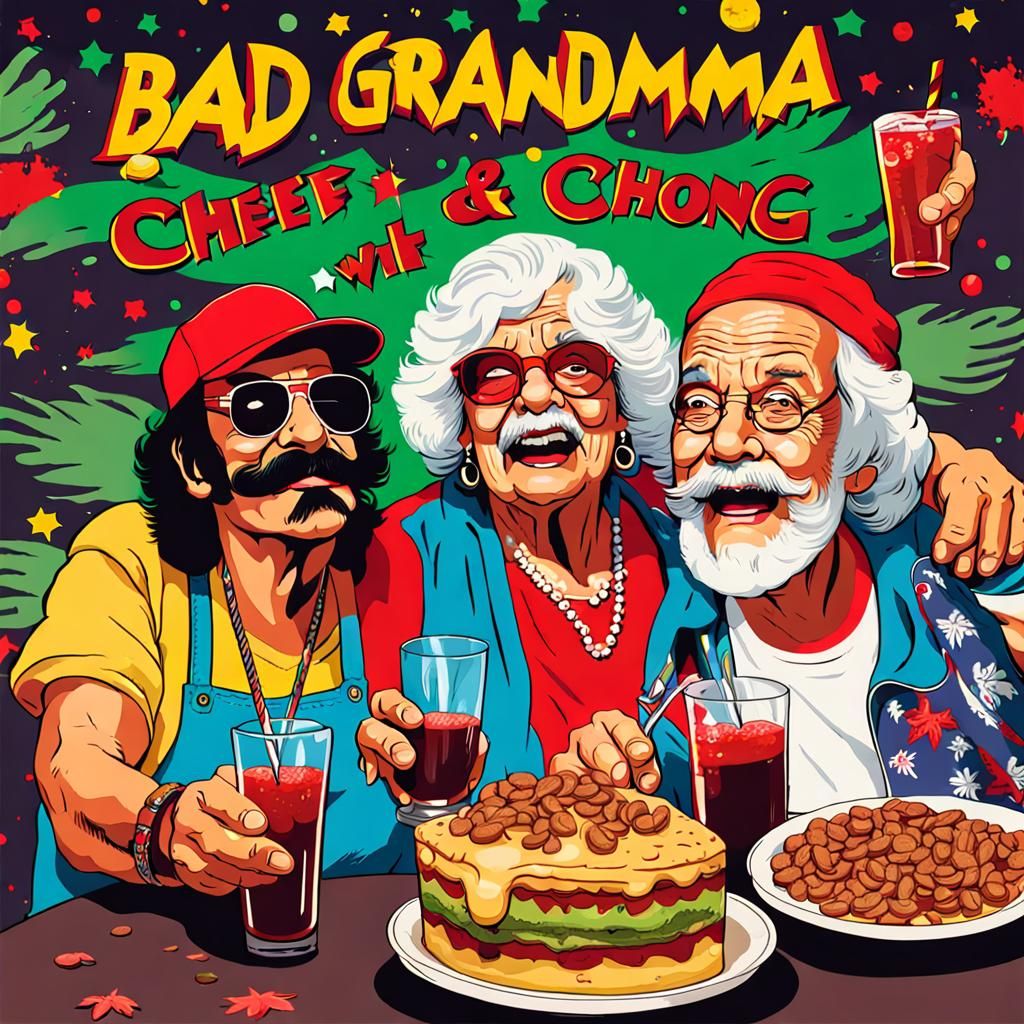 Grandma's Wild Party with Cheech and Chong