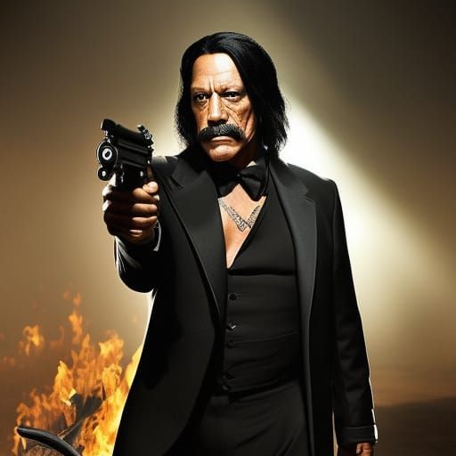Danny Trejo as 007.  Don't mess with him.