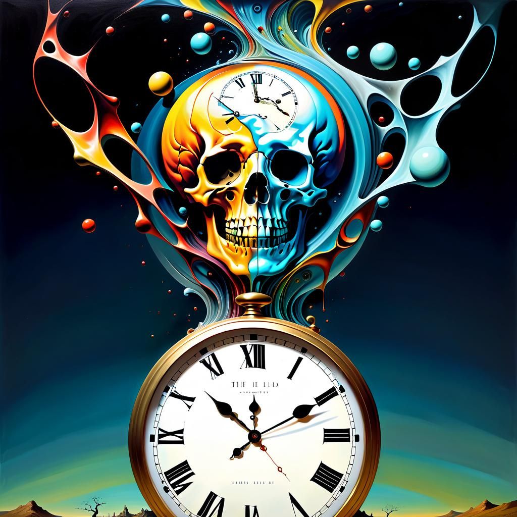 Surreal Artwork: Fluidity and Illusion of Time